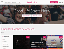 Tablet Screenshot of maimilu.com